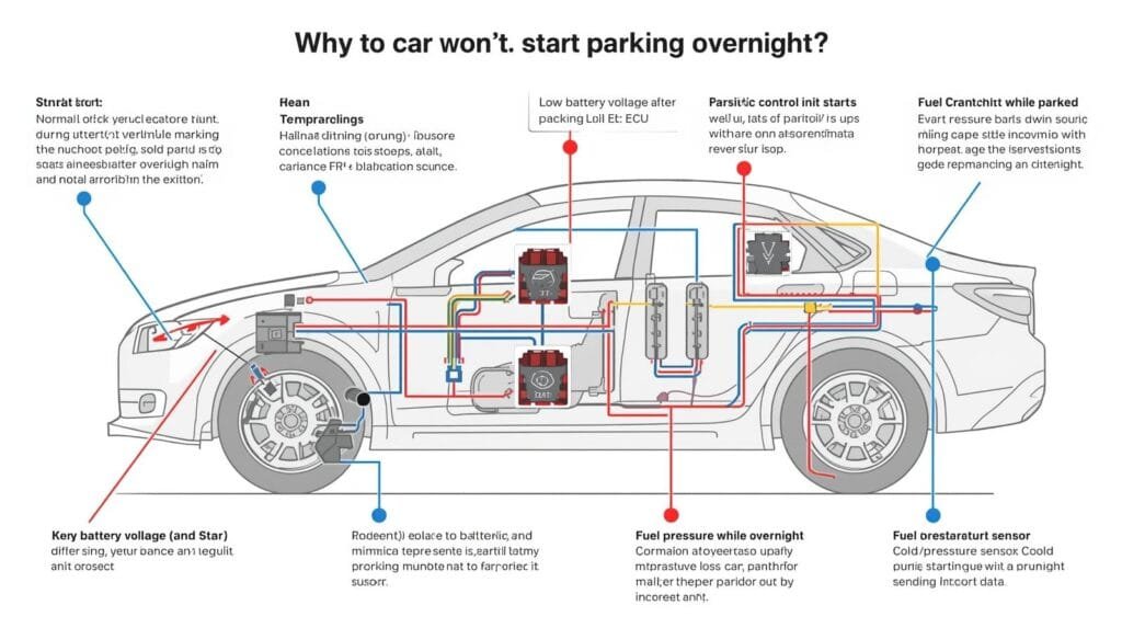 Car Won’t Start After Parking Overnight