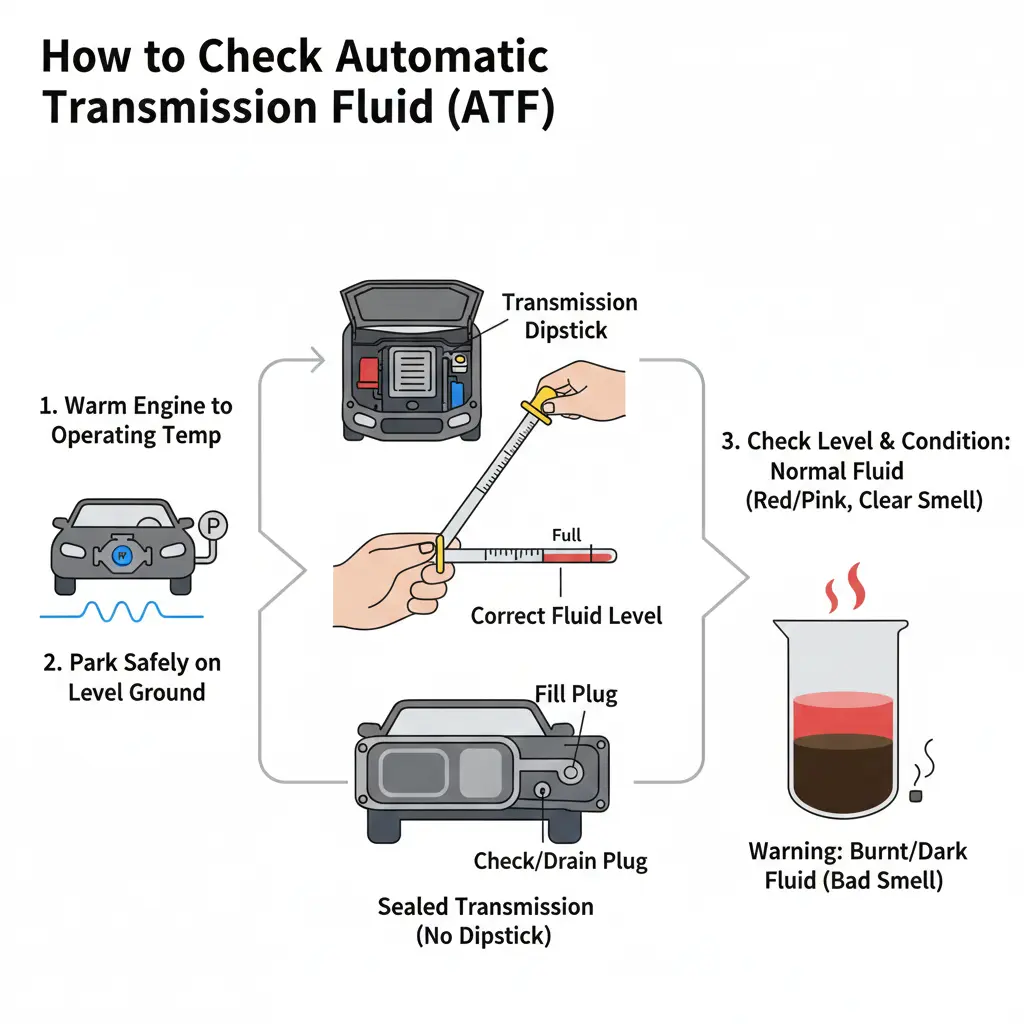 How to Check Transmission Fluid